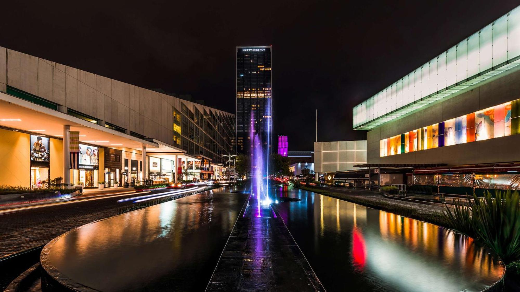 Hyatt Regency Andares Guadalajara Hotel Zapopan Luaran gambar Fountains at night
