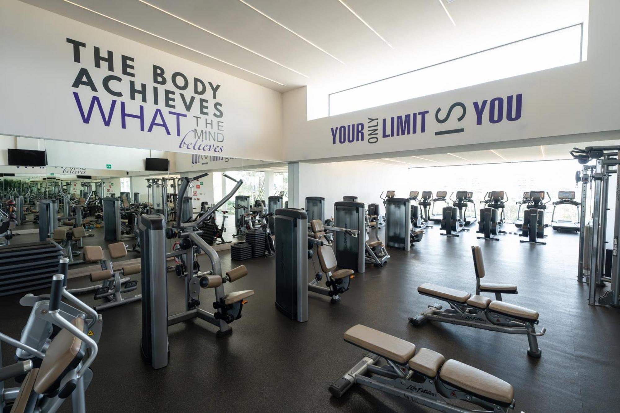 Hyatt Regency Andares Guadalajara Hotel Zapopan Luaran gambar The gym at the hotel